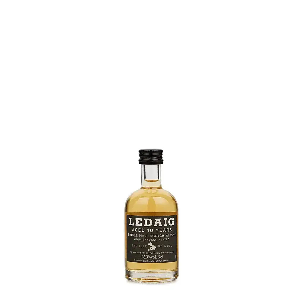 Ledaig 10 - Single Malt Whisky 5cl Miniature - miniature