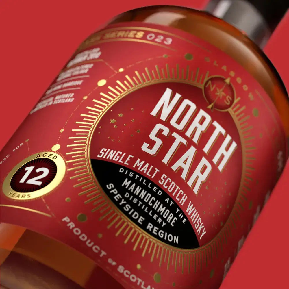 Mannochmore 12 Red Wine Barrique North Star Spirits Single Malt Whisky 70cl