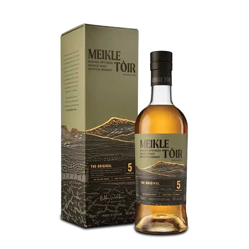 Meikle Tòir The Original Peated Single Malt Whisky 70cl