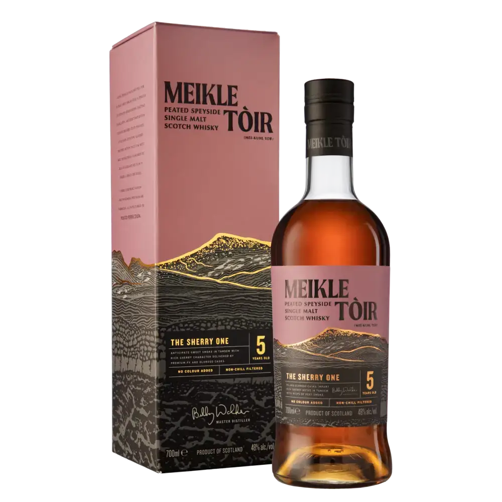 Meikle Tòir The Sherry One Peated Single Malt Whisky 70cl