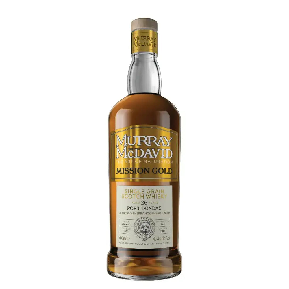 Port Dundas 26 Murray McDavid Mission Gold Single Malt Whisky 70cl - Grain