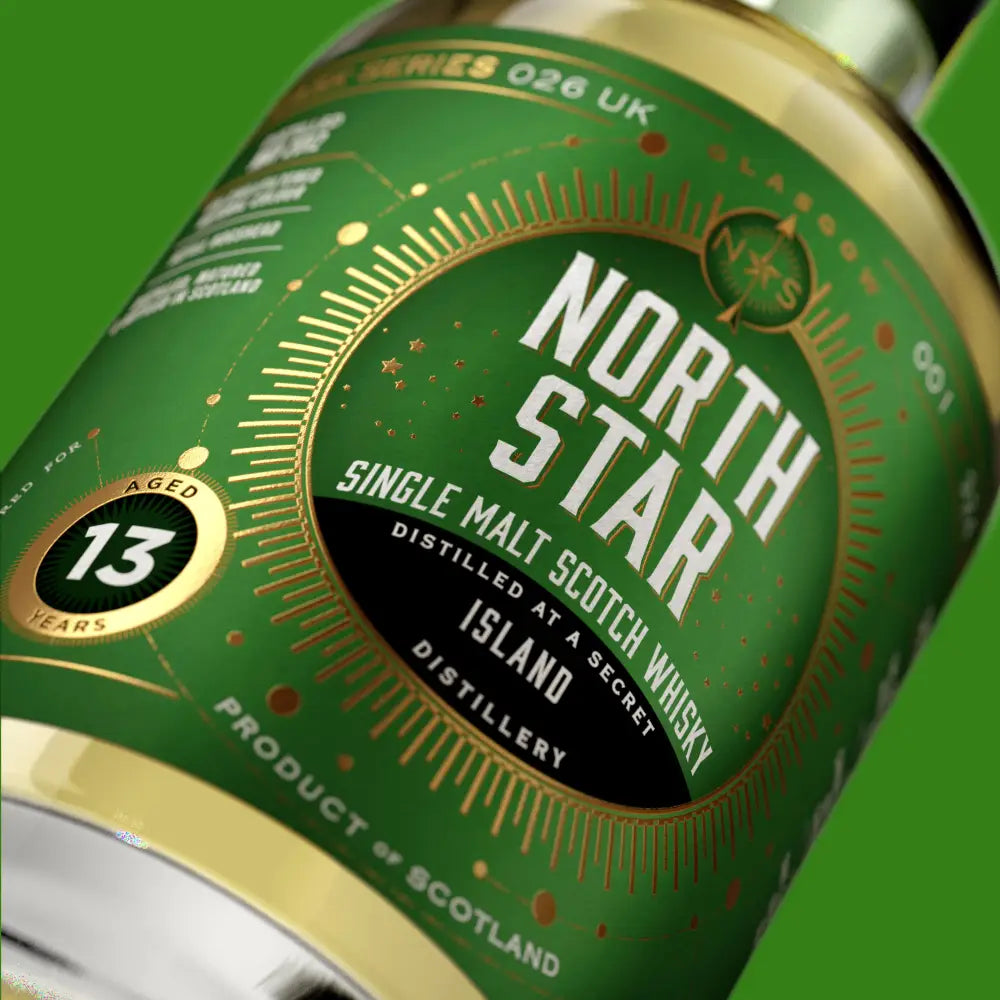 Secret Island 13 North Star Spirits Single Malt Whisky 70cl
