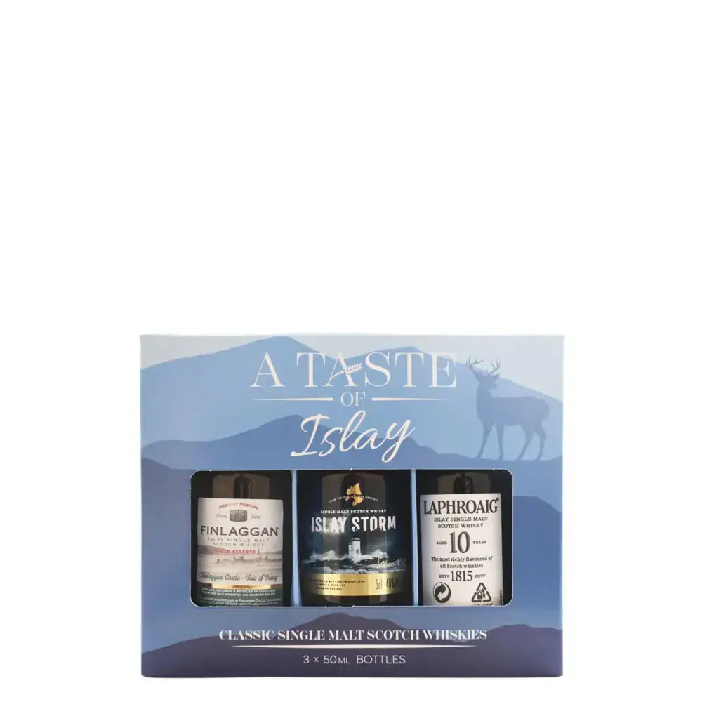A Taste of Islay Gift Pack 3x5cl Single Malt Whisky gift pack